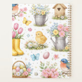 Lente Tuin Pasen Planner Notitieboek (Achterkant)