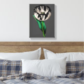Lente Tuin Tulp Bloemen Canvas Afdruk (Insitu (Slaapkamer))