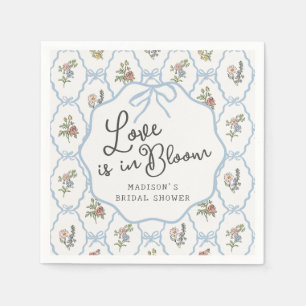 Lente Tuinfeest Pastelkleurig Bloemig Bruidsdiner Servet