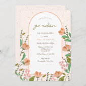 Lente Tulp Uitnodiging (Voorkant / Achterkant)