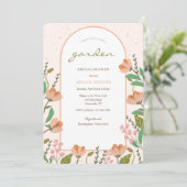 Lente Tulp Uitnodiging (Staand voorkant)