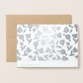 Lente Tulpen Echt Folie Luxe Pasen Folie Kaarten (Met envelop)