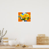 Lente-uitbarsting Poster (Keuken)