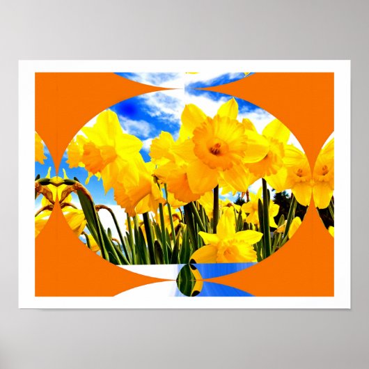 Lente-uitbarsting Poster (Voorkant)