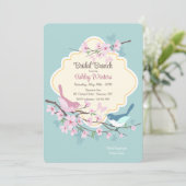 Lente uitnodiging (Staand voorkant)