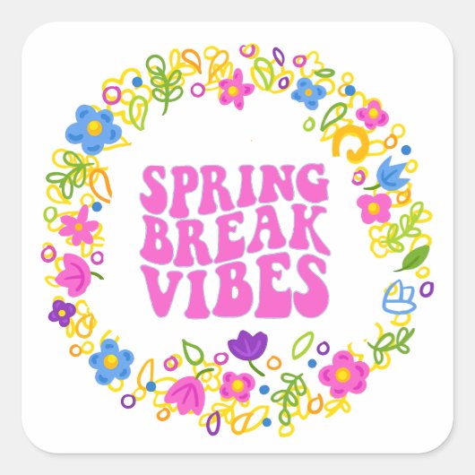 LENTE UITSPATTING SFEER 2026 VIERKANTE STICKER (Voorkant)