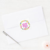 LENTE UITSPATTING SFEER 2026 VIERKANTE STICKER (Envelop)