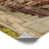 Lente van Alma Tadema -  kunst Poster (Hoek)