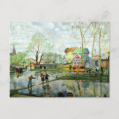 Lente van Boris Kustodiev Briefkaart (Voorkant)