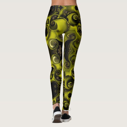 "Lente van de aarde", Leggings van vrouwen (Achterkant)