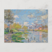Lente van de Seine Claude Monet Briefkaart (Voorkant)