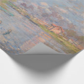 Lente van de Seine door Claude Monet Cadeaupapier (Hoek)