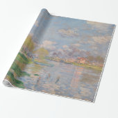 Lente van de Seine door Claude Monet Cadeaupapier (Uitgerold)