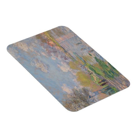 Lente van de Seine door Claude Monet Magneet (Rechterzijde)
