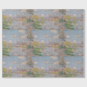 Lente van de Seine door Monet Impressionist Cadeaupapier (Vlak)