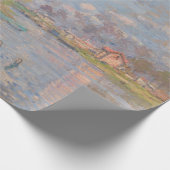 Lente van de Seine door Monet Impressionist Cadeaupapier (Hoek)