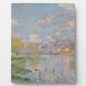 Lente van de Seine door Monet Impressionist Fotoplaat (Voorkant)
