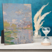 Lente van de Seine door Monet Impressionist Fotoplaat (Zijkant)