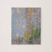 Lente van de Seine door Monet Impressionist Legpuzzel (Verticaal)