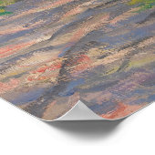 Lente van de Seine door Monet Impressionist Poster (Hoek)