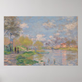 Lente van de Seine door Monet Impressionist Poster (Voorkant)