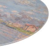 Lente van de Seine door Monet Impressionist Snijplank (Hoek)