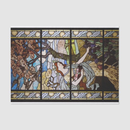 Lente van Eugene Grasset Tissuepapier (Voorkant)