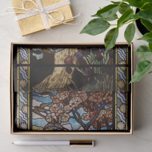 Lente van Eugene Grasset Tissuepapier (Geschenk)