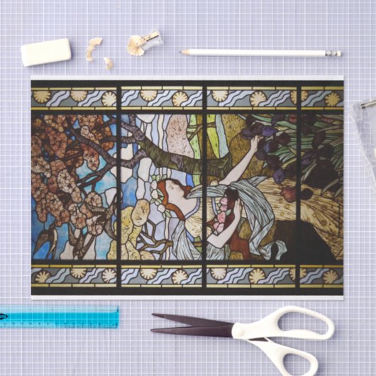 Lente van Eugene Grasset Tissuepapier (Craft)