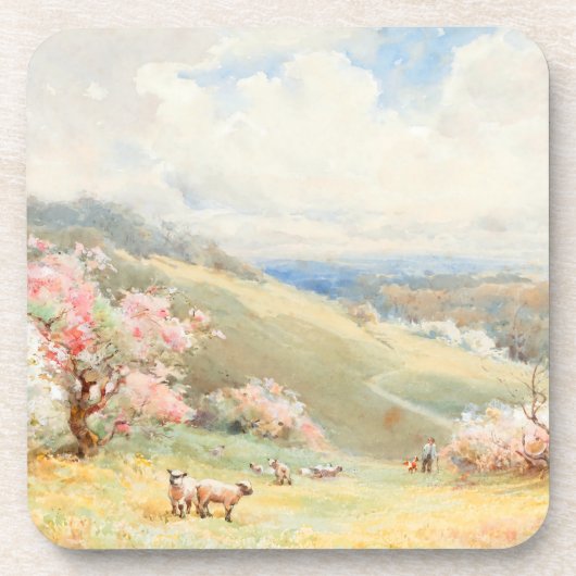 Lente van Joseph Rubens Powell Bier Onderzetter (Voorkant)