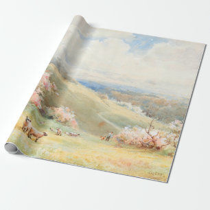 Lente van Joseph Rubens Powell Cadeaupapier
