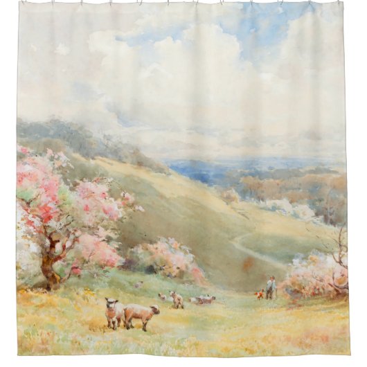  Lente van Joseph Rubens Powell Douchegordijn (Voorkant)