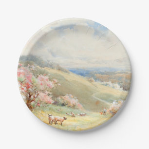 Lente van Joseph Rubens Powell Papieren Bordje