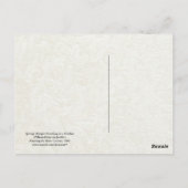 Lente van Mary Cassatt de ": Margot Standing in Briefkaart (Achterkant)