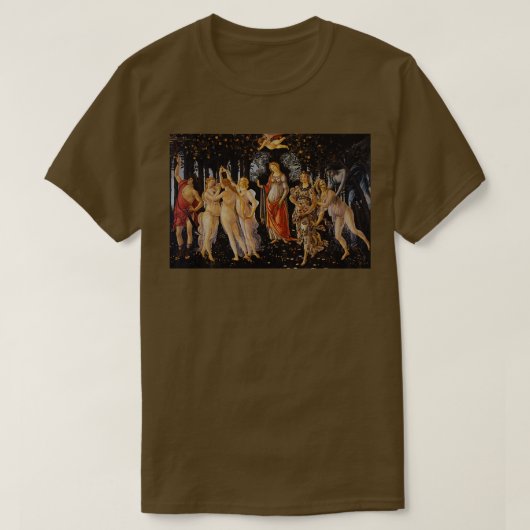 Lente van Sandro Botticelli T-shirt (Design voorkant)