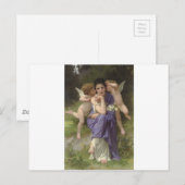 Lente van William-Adolphe Bouguereau Briefkaart (Voorkant / Achterkant)