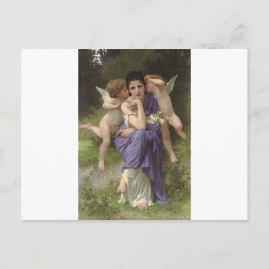 Lente van William-Adolphe Bouguereau Briefkaart (Voorkant)