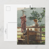 Lente van Winslow Homer Briefkaart (Voorkant / Achterkant)