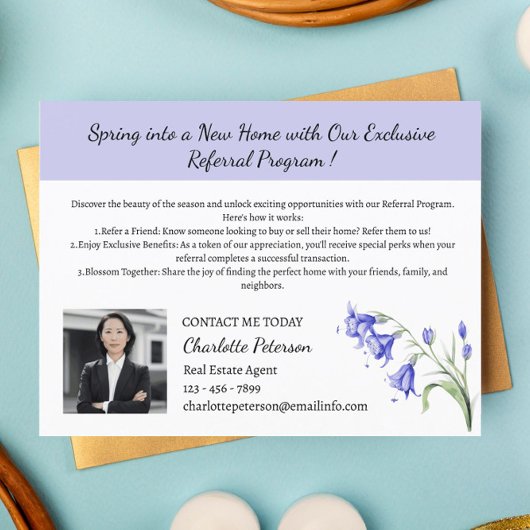 Lente Vastgoed Referral Briefkaart