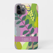 Lente verlaat Abstracte oude kleuren - aangepaste Case-Mate iPhone Case (Achterkant)