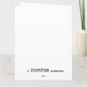 Lente Victoriaanse Goth 2025 Ontwerp 1 Kaart (Achterkant)