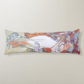 Lente (vier seizoenen), Alphonse Mucha Lichaamskussen (Voorkant)