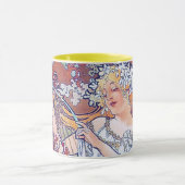 Lente (vier seizoenen), Alphonse Mucha Mok (Midden)