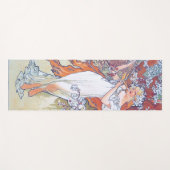 Lente (vier seizoenen), Alphonse Mucha Yogamat (Voorkant (horizontaal))