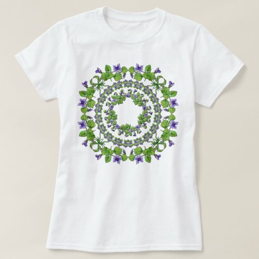 Lente viool is mijn liefde! t-shirt (Design voorkant)