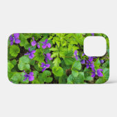 Lente Viooltjes Case-Mate iPhone Case (Achterkant (horizontaal))