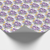 Lente Viooltjes Viooltje Cadeaupapier (Hoek)