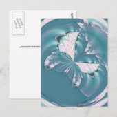 Lente Vlinder Briefkaart (Voorkant / Achterkant)