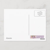 Lente Vlinder Fee Fantasie Kunst Briefkaart (Achterkant)