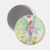 Lente Vlinder Fee Fantasie Kunst Magneet (Voorkant / Achterkant)